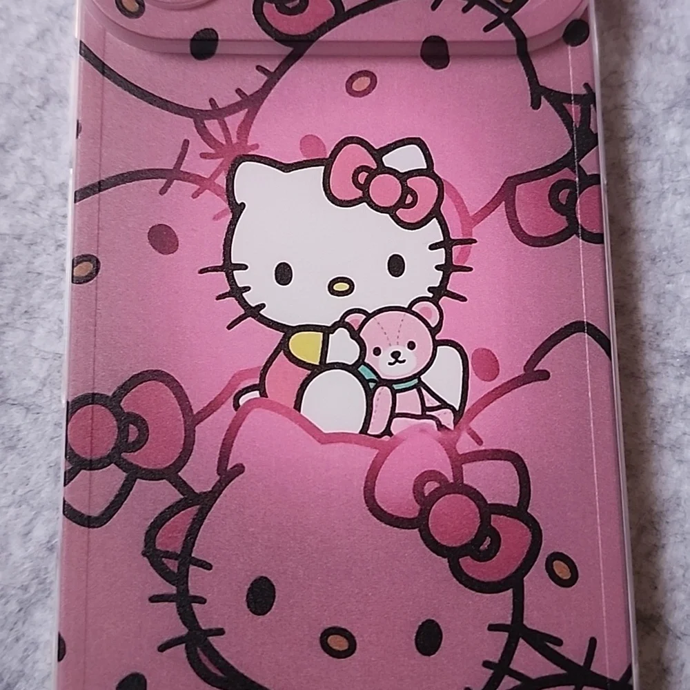 Brand new Apple IPhone 17 Pro Max Hello Kitty Silicone Phone case